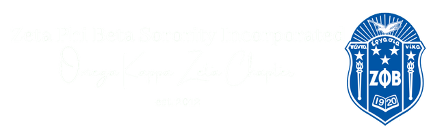 Zeta Phi Beta Sorority, Incorporated Omega Kappa Zeta Chapter